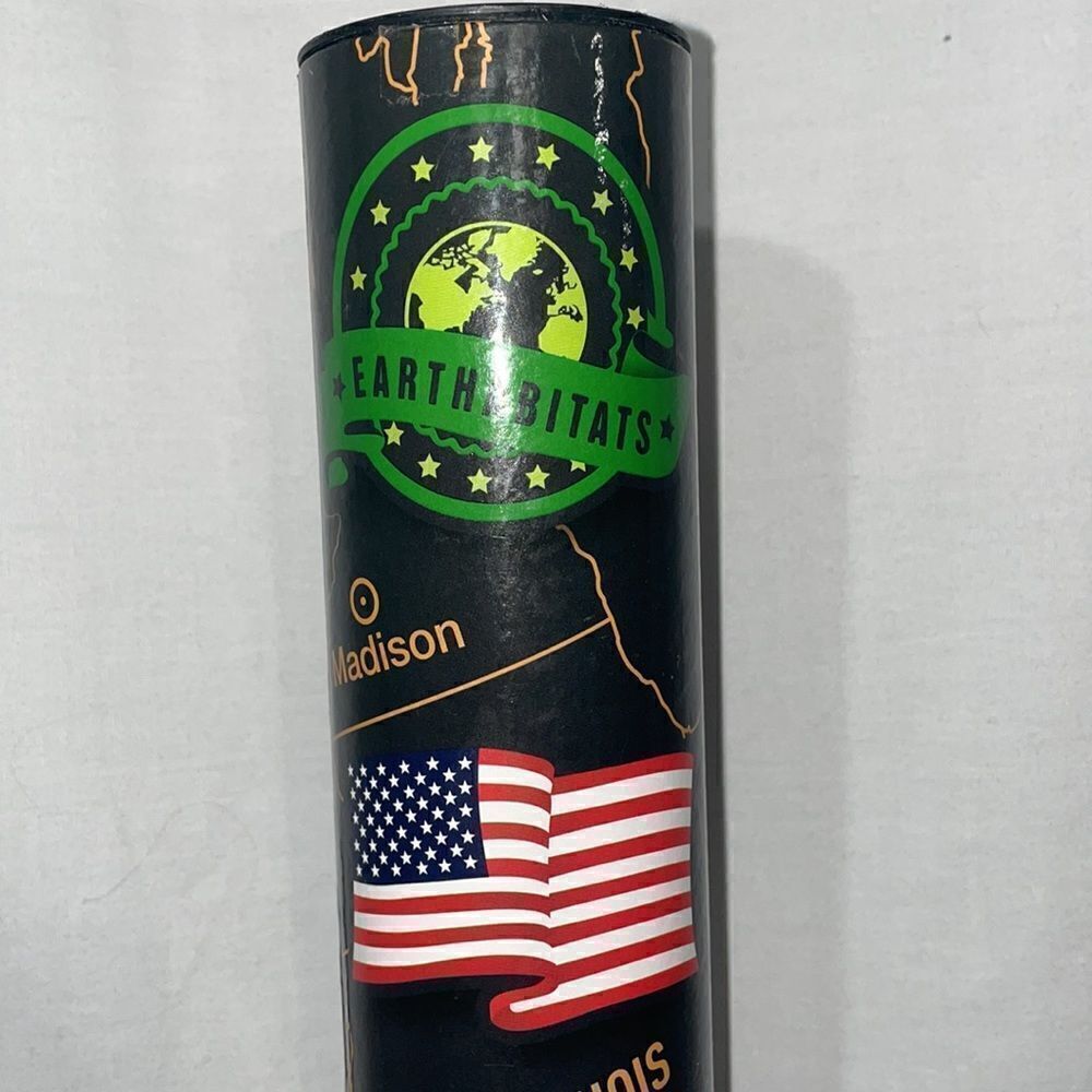 American scratch off map